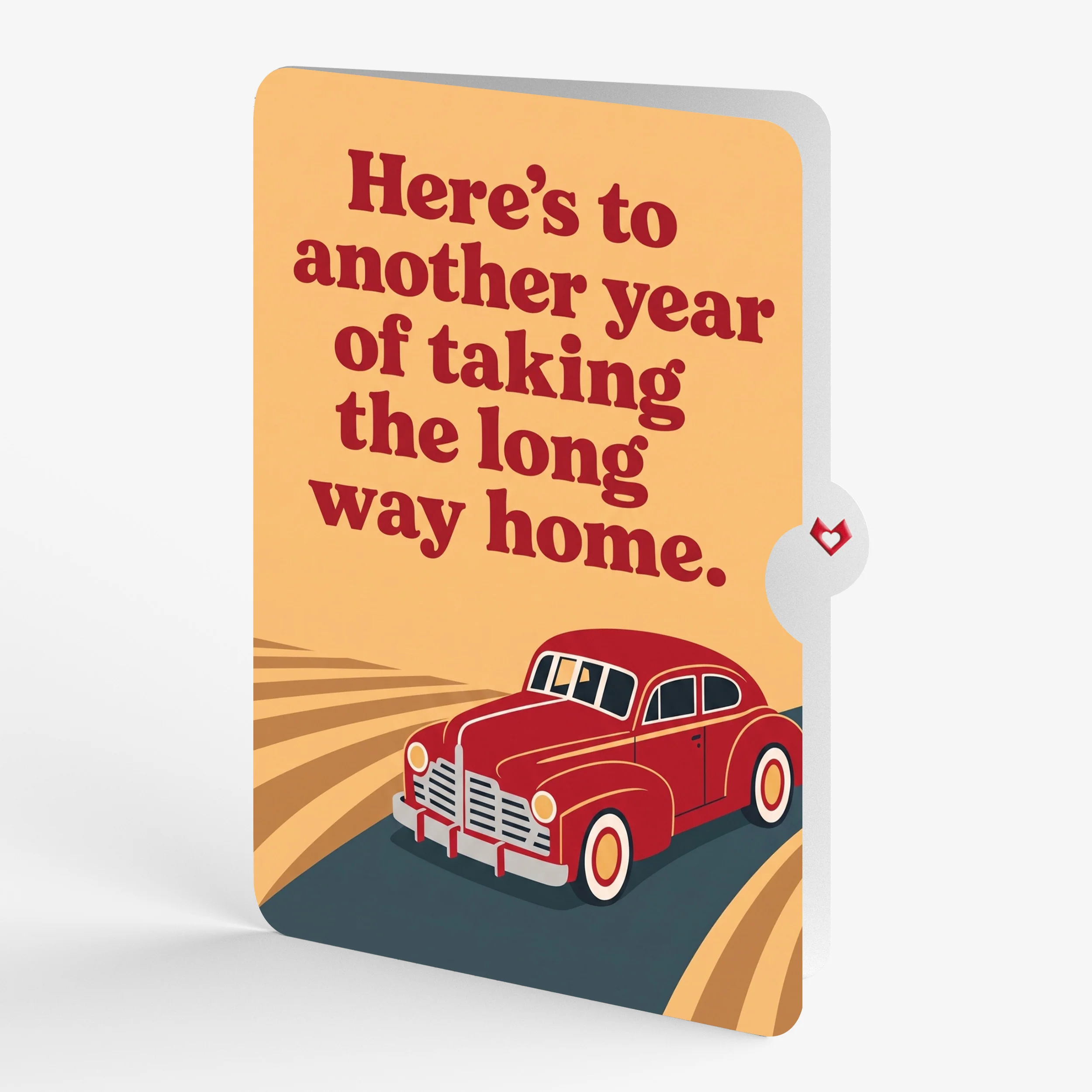 Lovepop Iconic Classic Car Birthday Pop-Up Card and Long Way Home Sentiment Set - Image 4