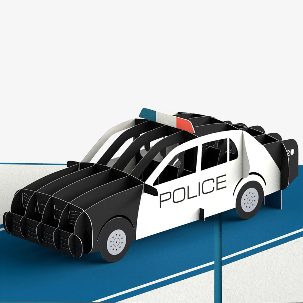 Lovepop Police Car Birthday Pop-Up Card and Sentiment Set - Image 3