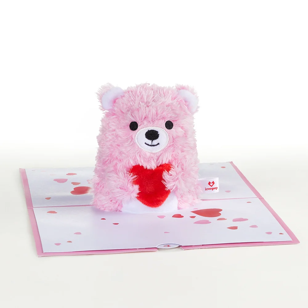 Lovepop 'You Make Me Beary Happy' Plushpop Card - Image 3