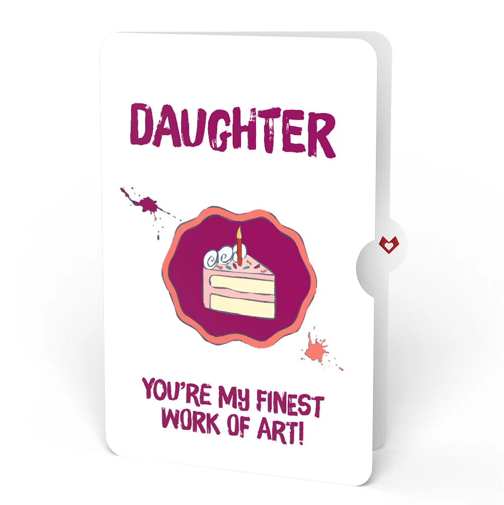 Lovepop Happy Birthday to a True Masterpiece Pop-Up Card and Sentiment Set for Daughter - Image 4