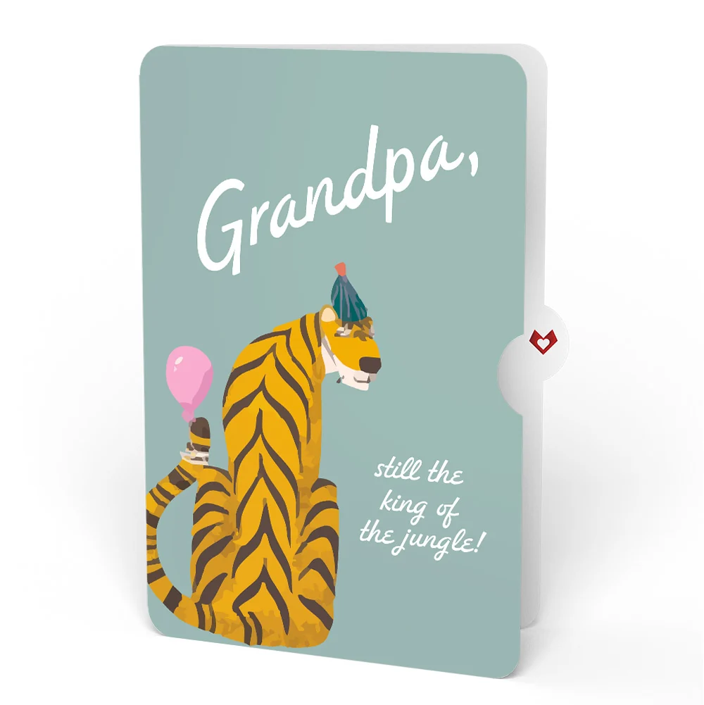 Lovepop Party Animals Birthday Pop-Up Card and Sentiment Set for Grandpa - Image 4