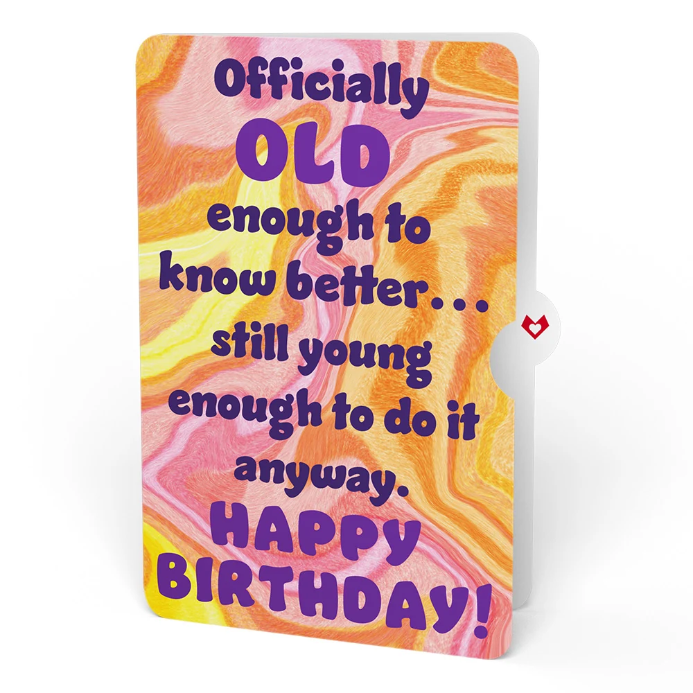 Lovepop Hog Wild Birthday Pop-Up Card and Old Enough Young Enough Sentiment Set - Image 4