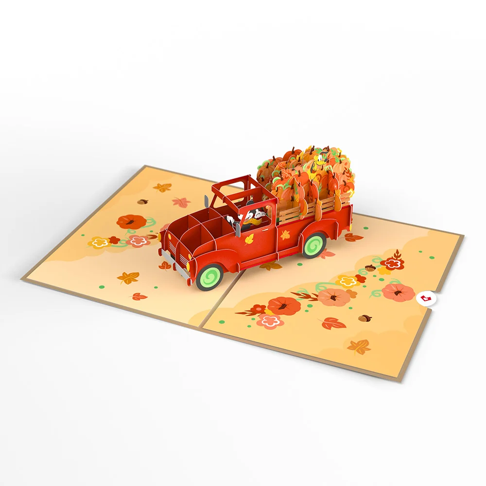 Lovepop Disney's Mickey Mouse Festive Fall Greetings Pop-Up Card - Image 9