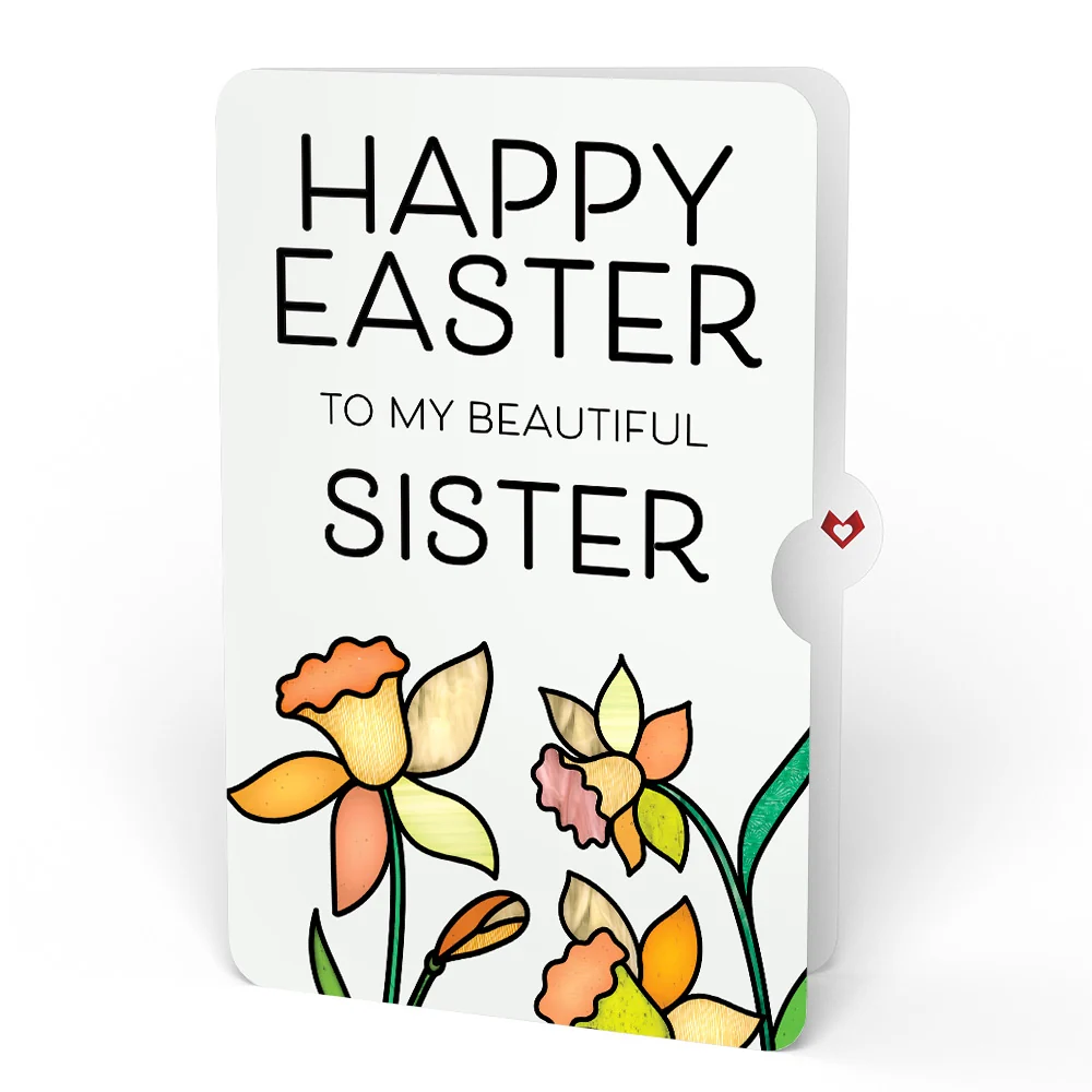 Lovepop Butterfly Garden Easter Light-Up Bouquet and Sentiment Set for Sister Vase - Image 4