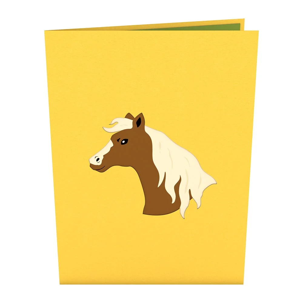 Lovepop Horse Pop-Up Card - Image 4