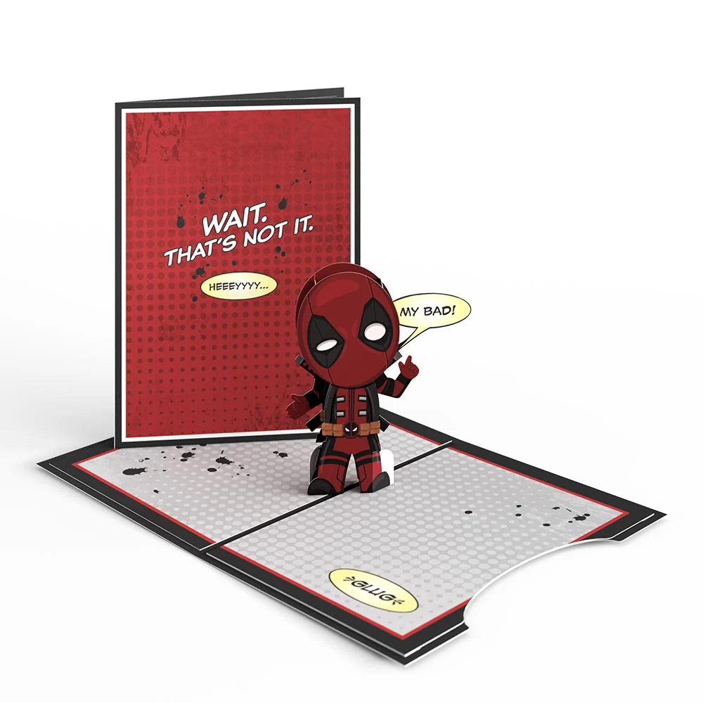 Lovepop Marvel Deadpool Birthday 4-in-1 Nesting Card - Image 10