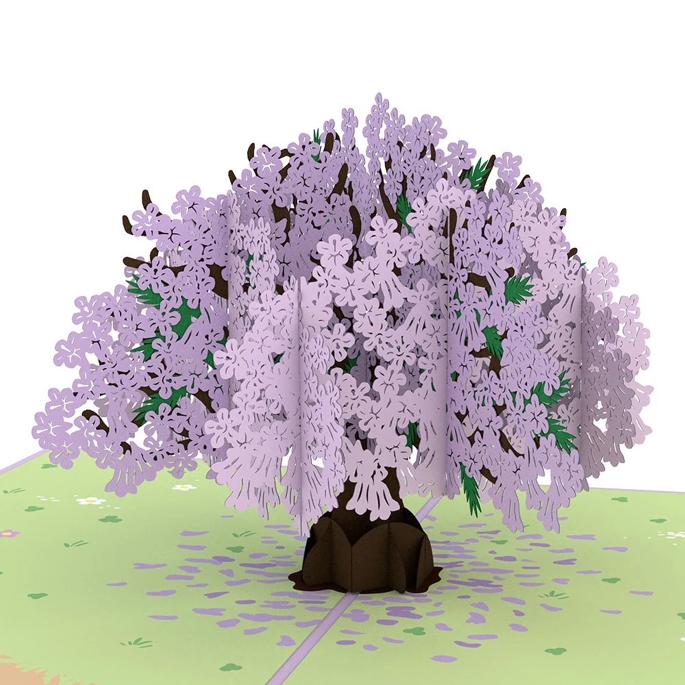 Lovepop Jacaranda Tree Pop-Up Card - Image 2