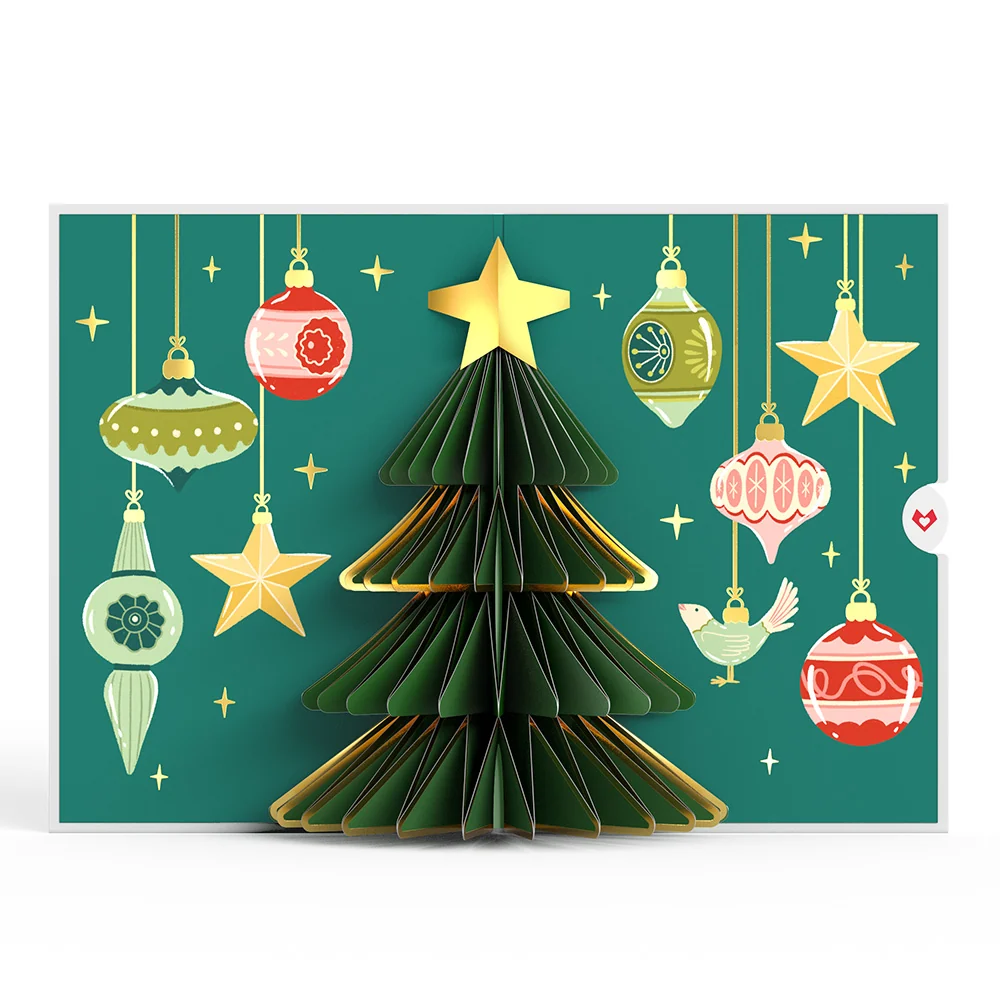 Lovepop Tis the Season Christmas Tree Pop-Up Card - Image 3