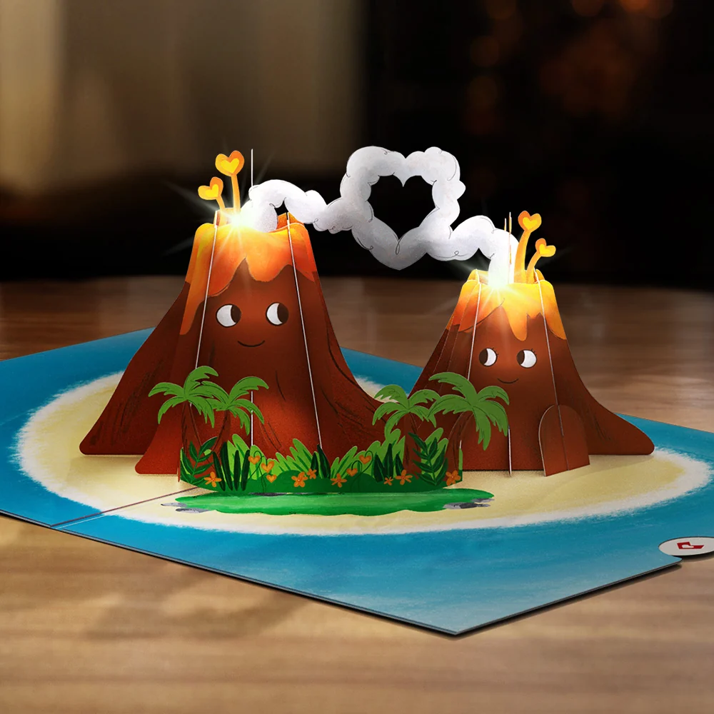 Lovepop Whimsical Love Light-Up Pop-Up Card 3-Pack - Image 7