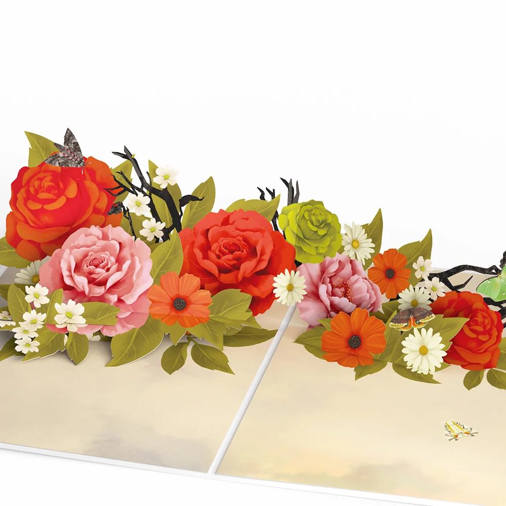 Lovepop Midnight Florals Birthday Pop-Up Card and Scorpio Zodiac Sentiment Set - Image 3