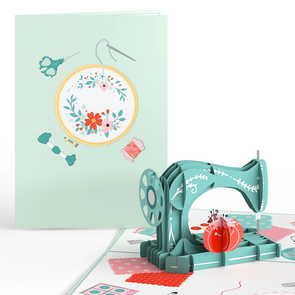 Lovepop Classic Sewing Machine Pop-Up Card