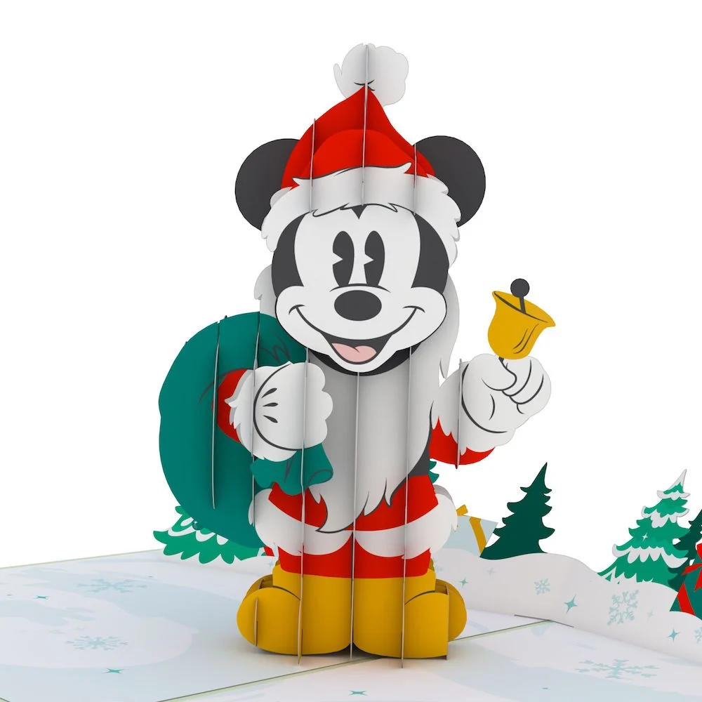 Lovepop Disney's Mickey Mouse Santa Pop-Up Card - Image 2