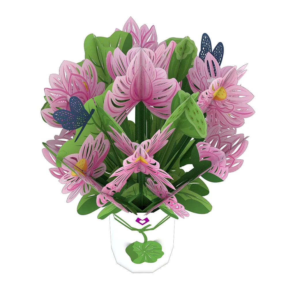 Lovepop Lotus Bouquet - Image 4