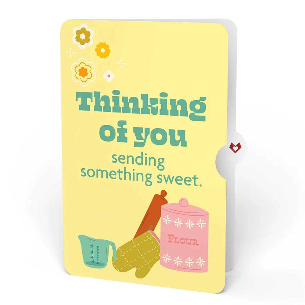 Lovepop You Bake the World a Better Place Thinking of You Pop-Up Card and Sentiment Set Bowl - Image 4