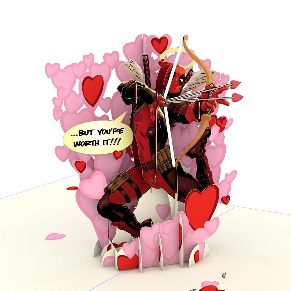 Lovepop Marvel's Deadpool: Love Hurts Pop-Up Card - Image 2