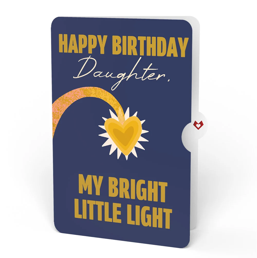 Lovepop You Are My Sunshine Anglerfish Birthday Pop-Up Card and Sentiment Set for Daughter - Image 4