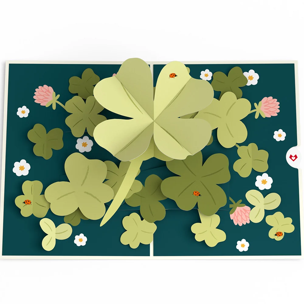 Lovepop Shamrock Fields Pop-Up Card - Image 3