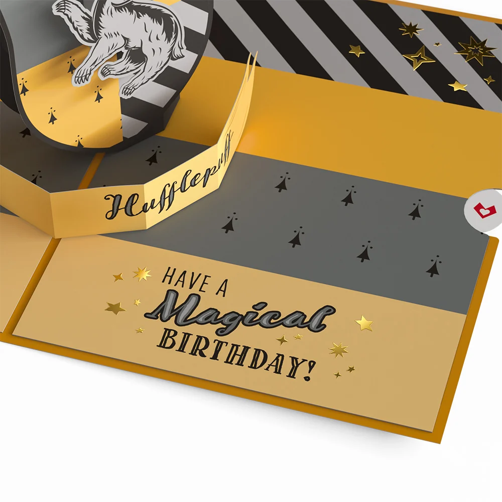 Lovepop Harry Potter Hufflepuff Birthday Pop-Up Card - Image 7