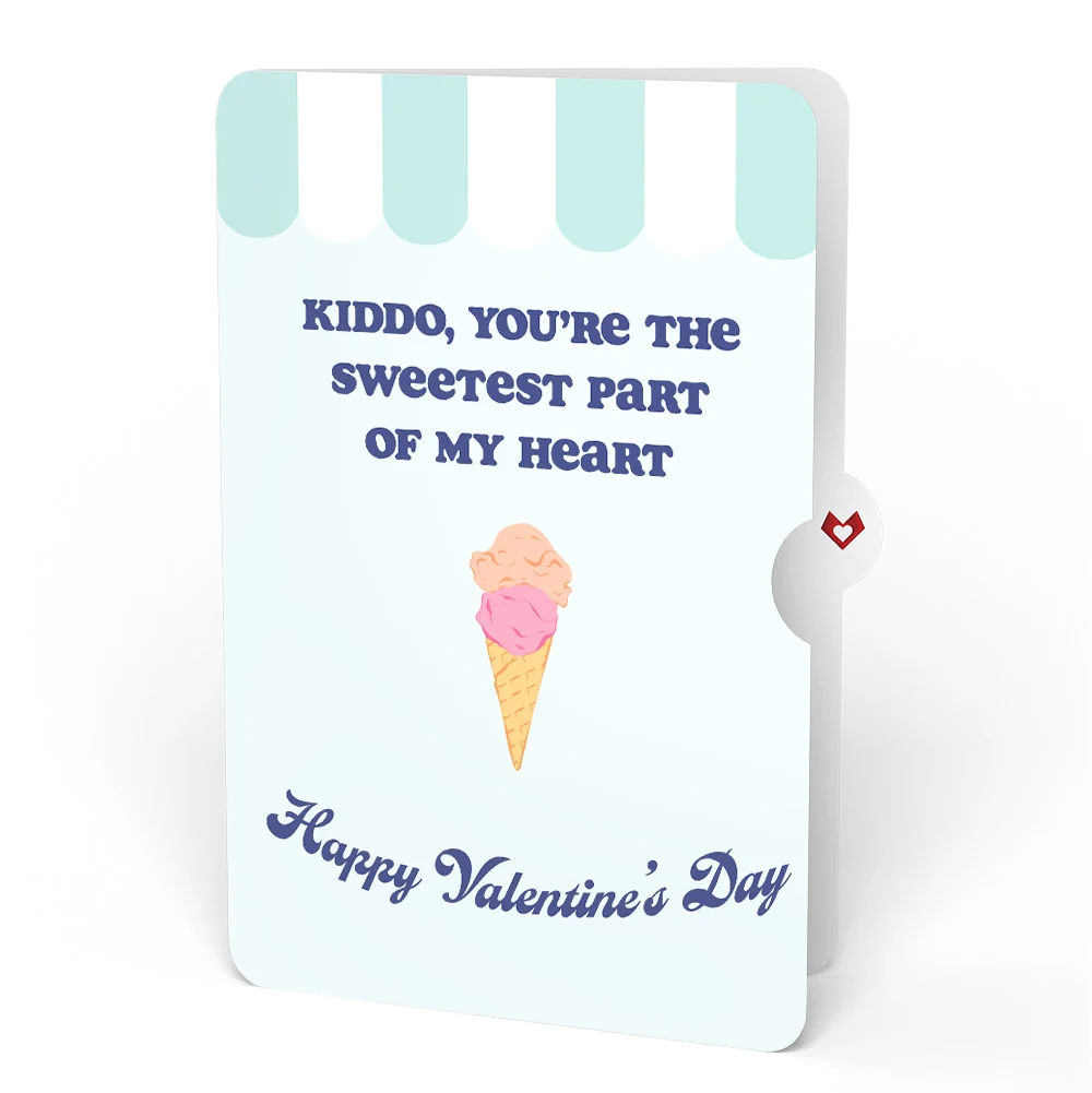 Lovepop Sweet Day Ice Cream Valentine Pop-Up Card and Sentiment Set for Kid - Image 4