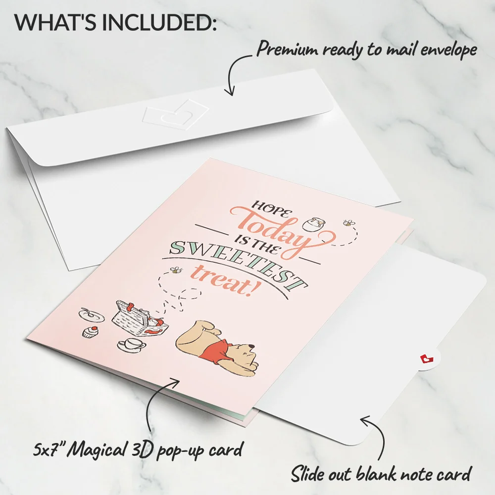 Lovepop Disney's Winnie the Pooh Sweetest Treat Pop-Up Card - Image 5