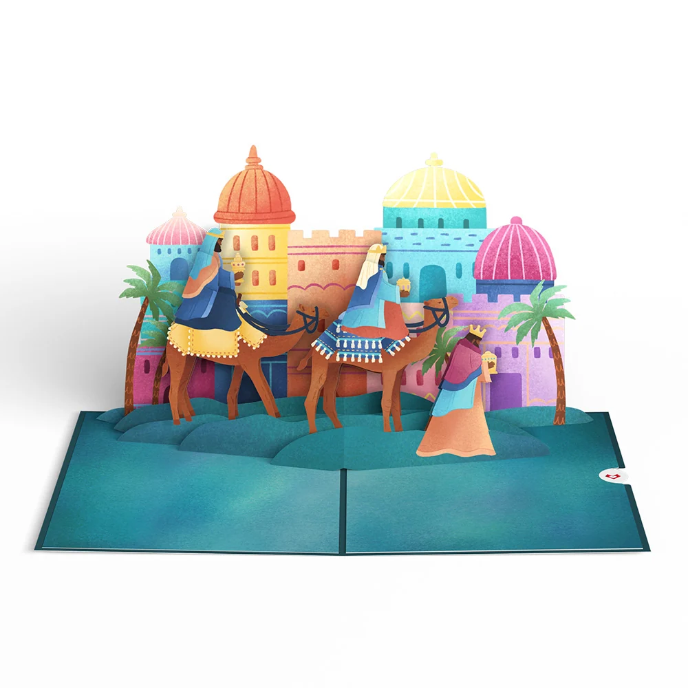 Lovepop Three Wise Men Guiding Star Christmas Pop-Up Card - Image 4