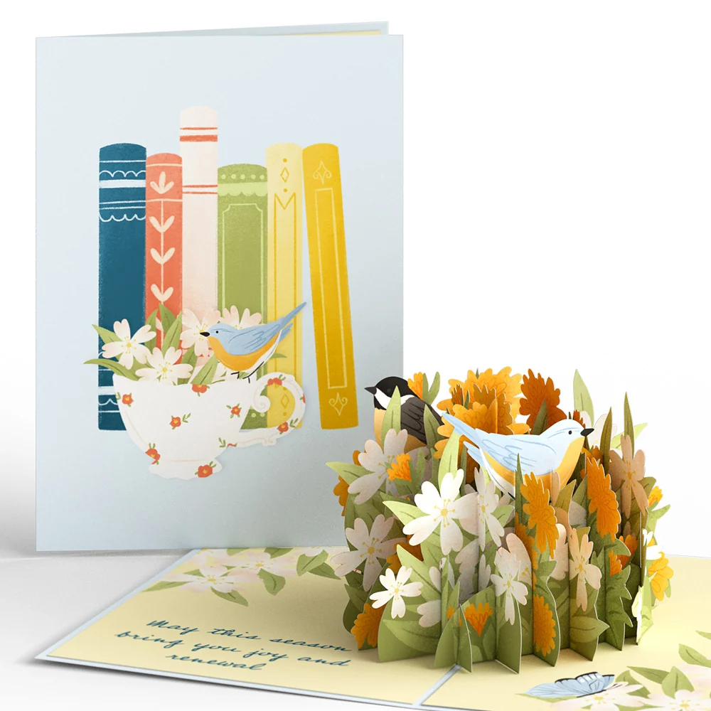 Lovepop Spring Joy Pop-Up Card & Bouquet Bundle - Image 2