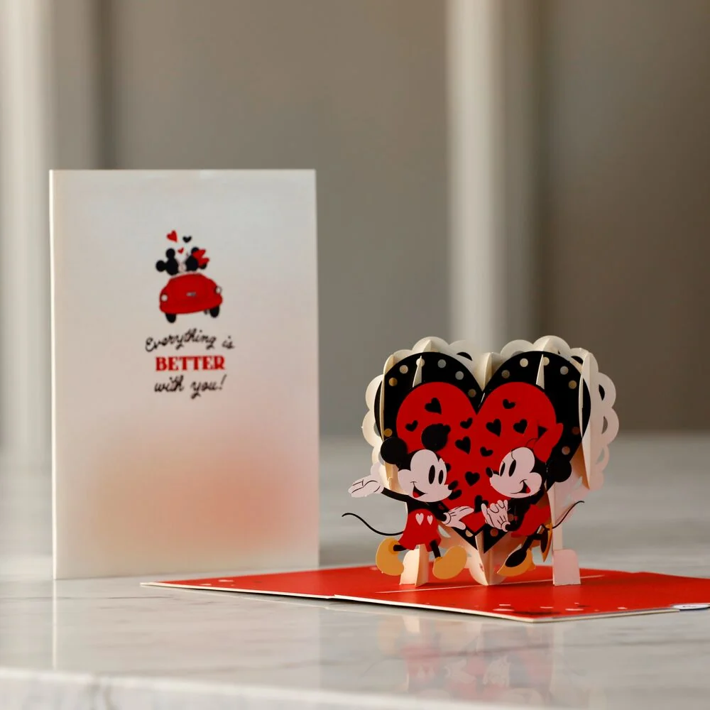 Lovepop Disney's Mickey & Minnie Everything is Better with You Pop-Up Card - Image 5