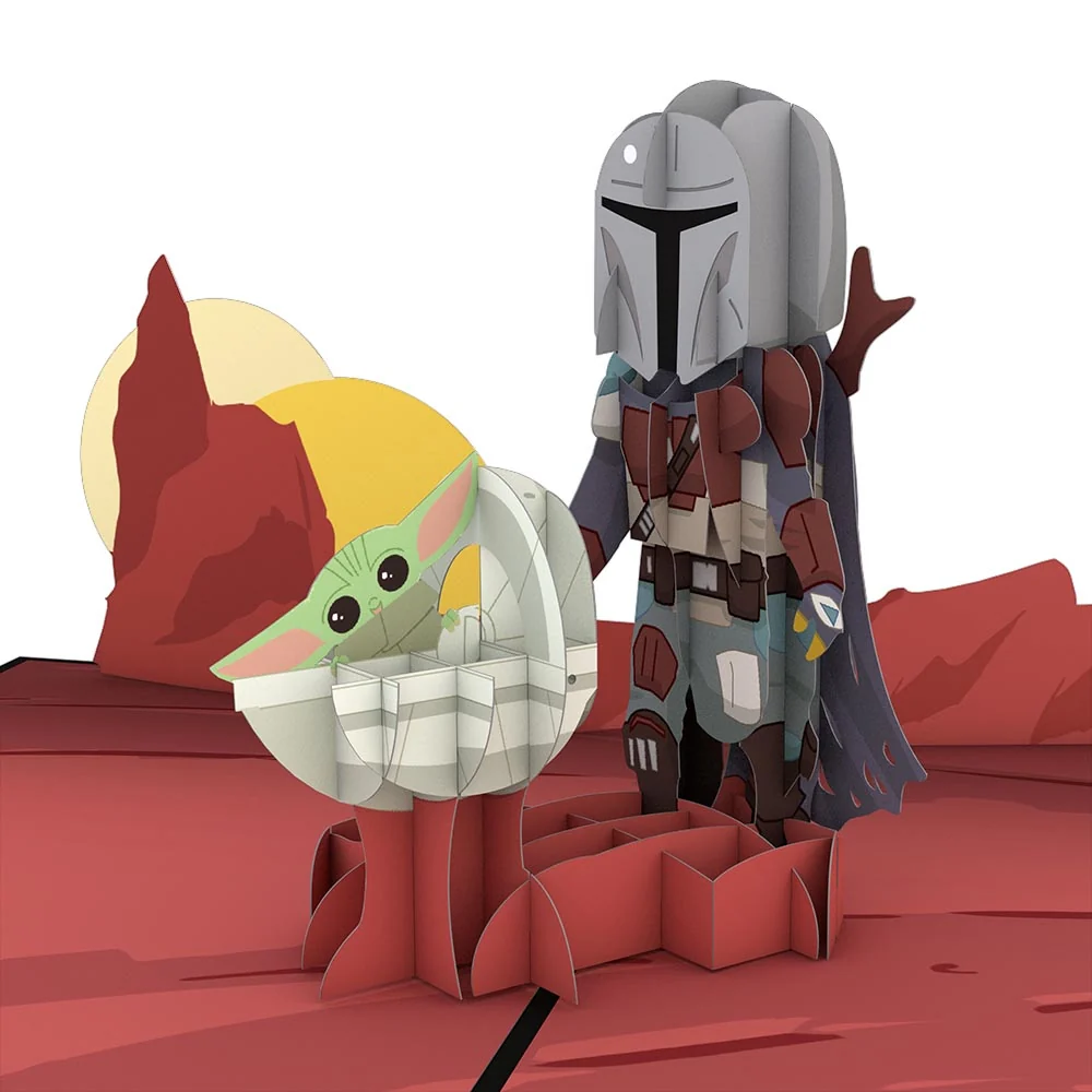 Lovepop Star Wars The Mandalorian A Mandalorian Father's Day Pop-Up Card - Image 2