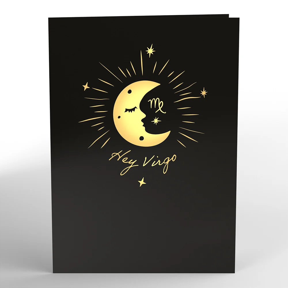 Lovepop Virgo Zodiac Birthday Pop-Up Card - Image 4