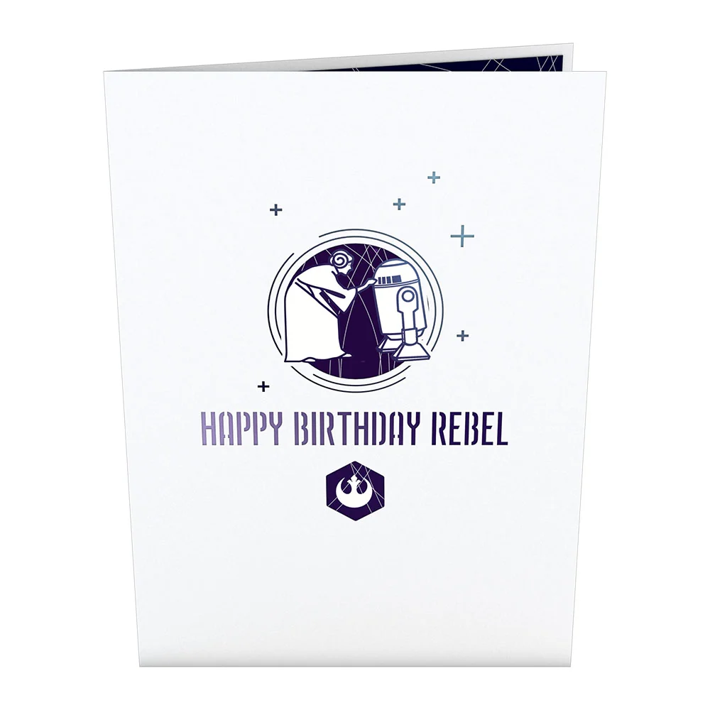 Lovepop Princess Leia Birthday Pop-Up Card - Image 4