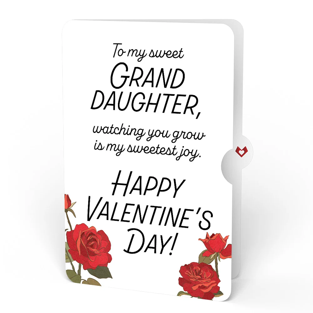 Lovepop Radiant Rose Valentine Suncatcher Bouquet and Sentiment Set for Granddaughter Glass - Image 4