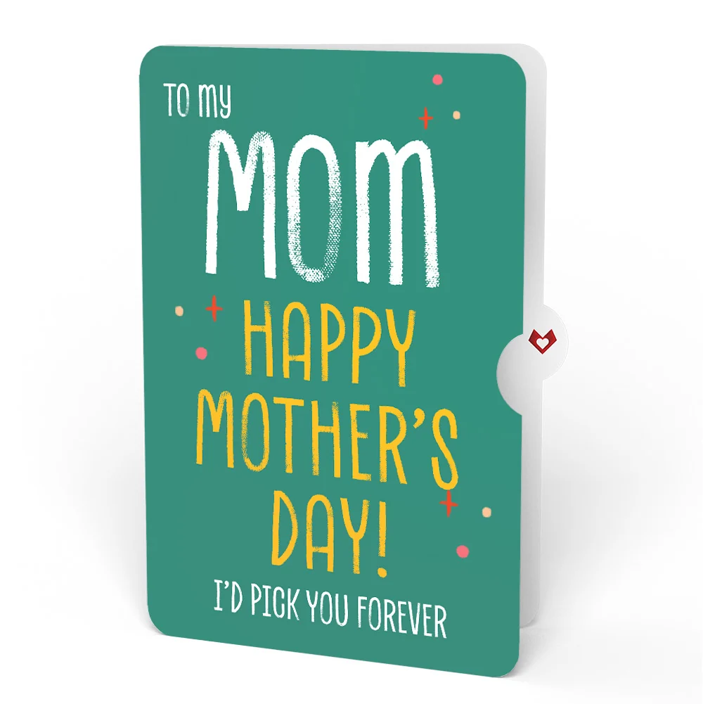 Lovepop Pick You Every Time Mother’s Day Pop-Up Card and Top Pick Forever Sentiment Set for Mom Glass - Image 4