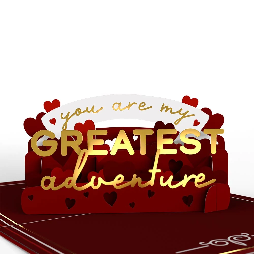Lovepop My Husband, My Greatest Adventure Pop-Up Card - Image 2