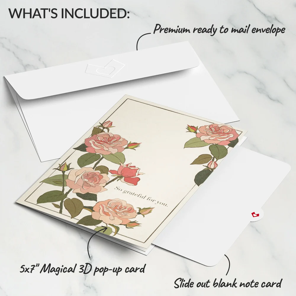Lovepop Mother's Day Grateful For You Roses Pop-Up Card - Image 6