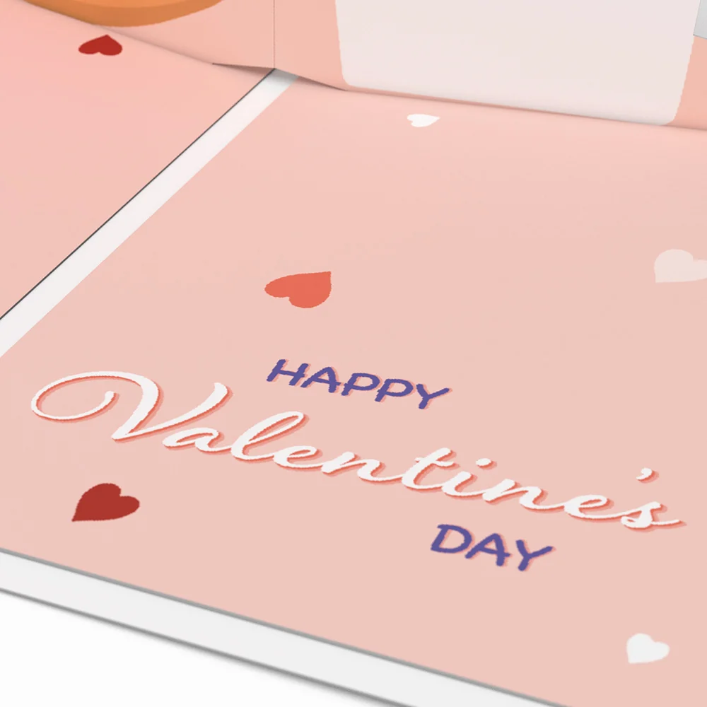 Lovepop We Go Together Like... Valentine's Day 4-in-1 Nesting Card Coffee - Image 15