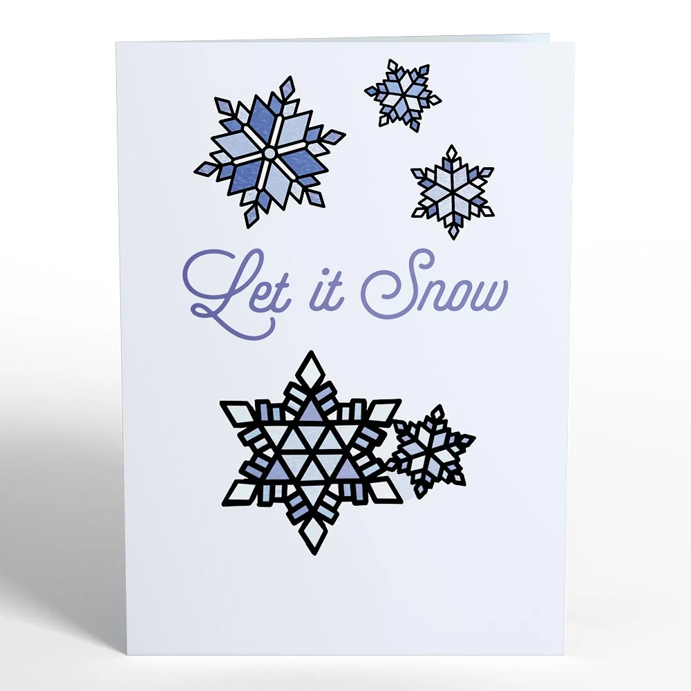 Lovepop Let It Snow Suncatcher Card & Pop-Up Bouquet Bundle - Image 4