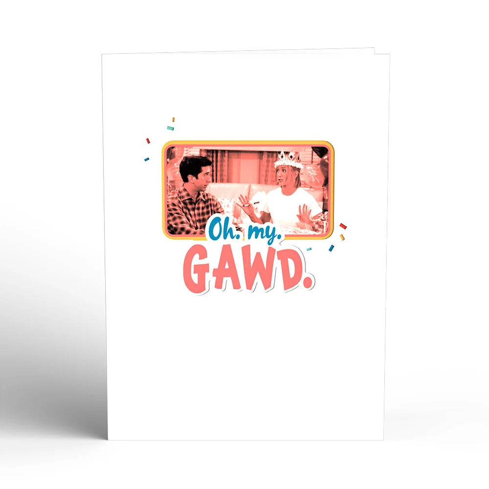Lovepop Friends Oh My Gawd Birthday Pop-Up Card - Image 4