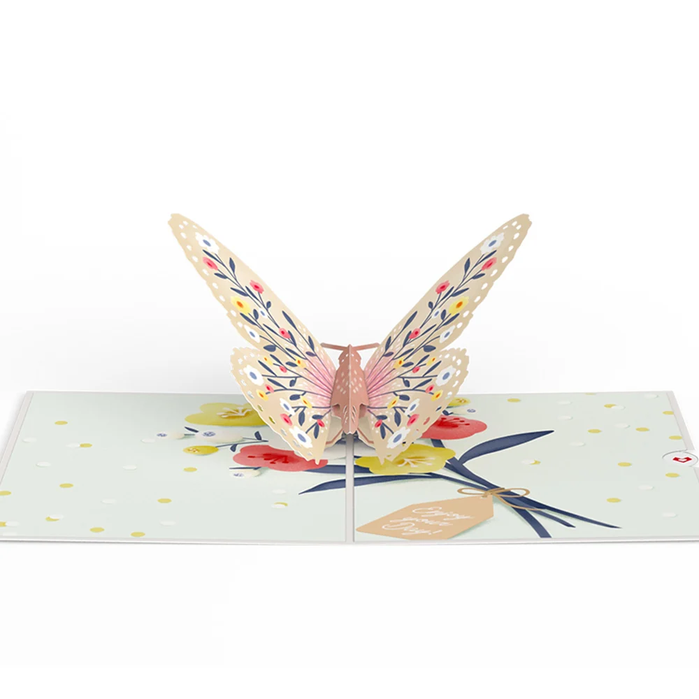Lovepop Birthday Butterfly Pop-Up Card - Image 4