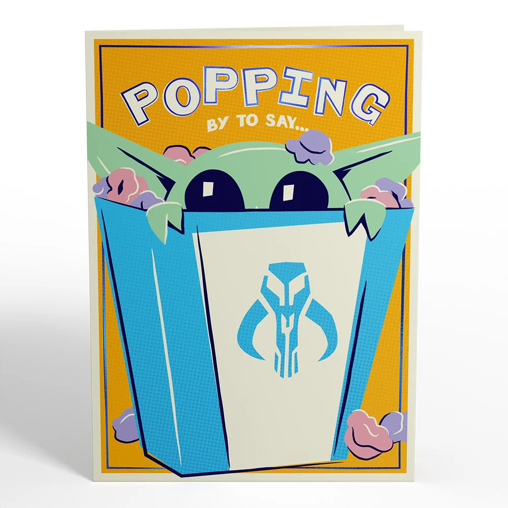 Lovepop Star Wars The Mandalorian and Grogu The Force Is Strong with You Pop-Up Card - Image 5