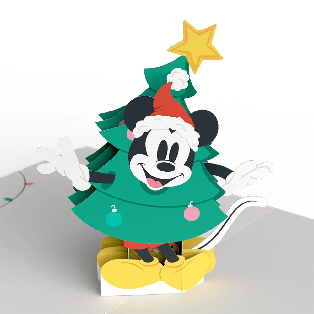 Lovepop Disney’s Mickey Mouse Holiday Box Set (Assorted 12-Pack): Paperpop Card - Image 4