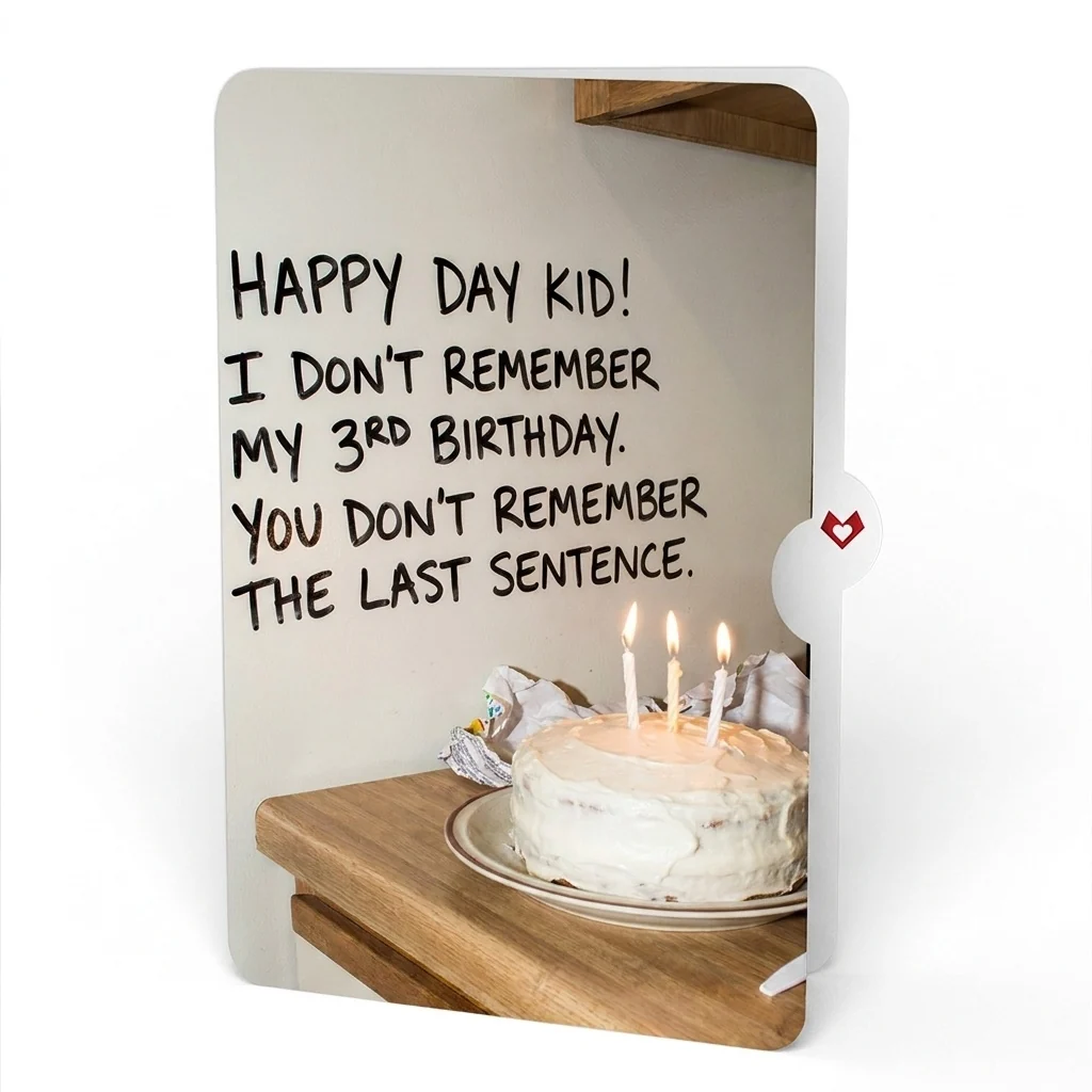 Lovepop Timeless Tulips 3rd Birthday Pop-Up Card and Memory Gap Sentiment Set for Kid Candle - Image 4