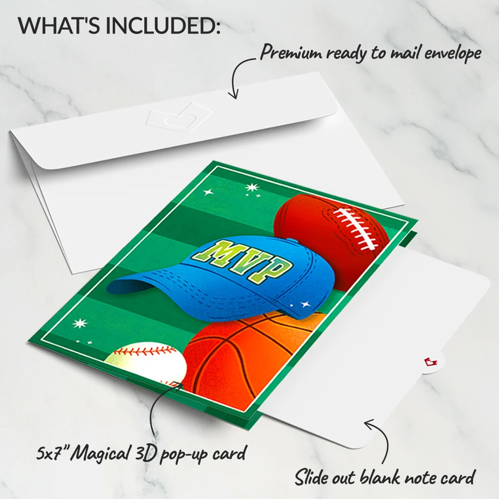 Lovepop MVP Stadium Music and Lights Pop-Up Card - Image 5