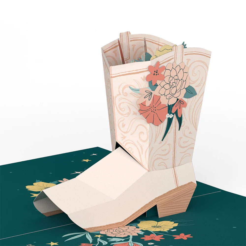 Lovepop Happy Birthday Cowgirl Pop-Up Card - Image 2