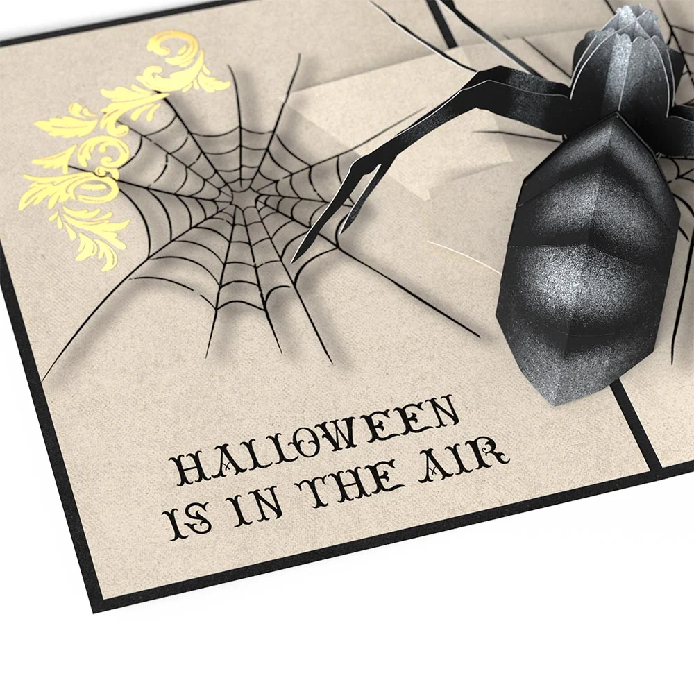 Lovepop Beware Halloween Spider Pop-Up Card - Image 3