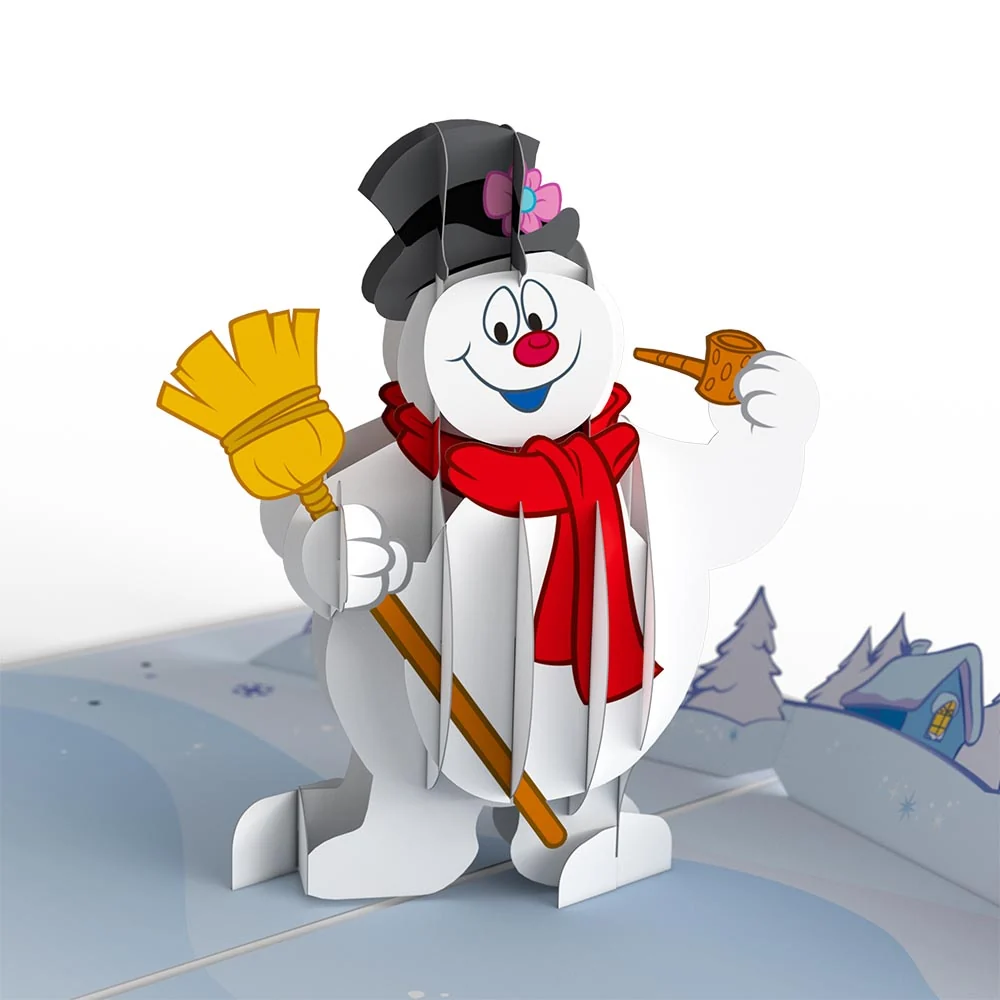 Lovepop Frosty The Snowman Jolly Happy Christmas Pop-Up Card - Image 2