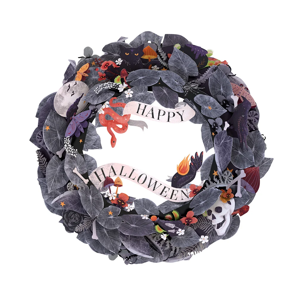 Lovepop Enchantingly Eerie Halloween Wreath and Sentiment Set for Teacher Candle - Image 3