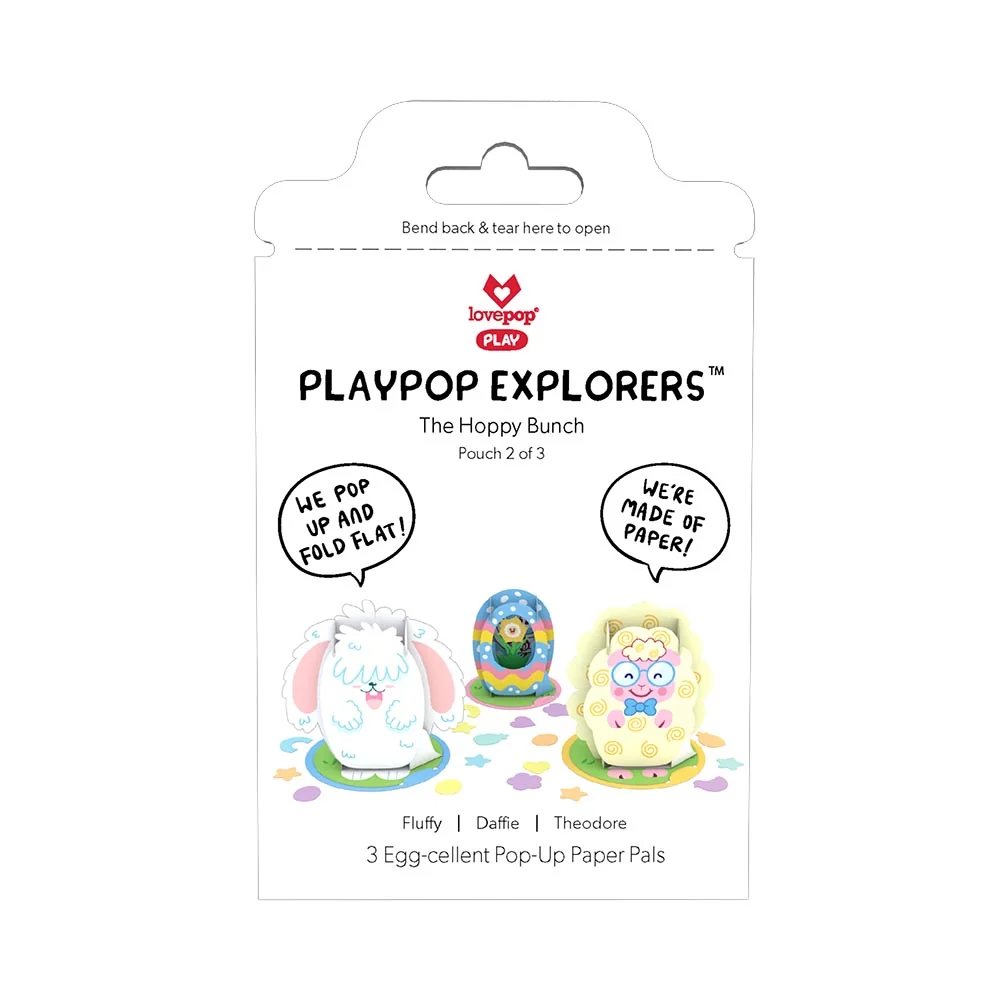 Lovepop Playpop Explorers: The Hoppy Bunch (2 of 3) Toy - Image 2
