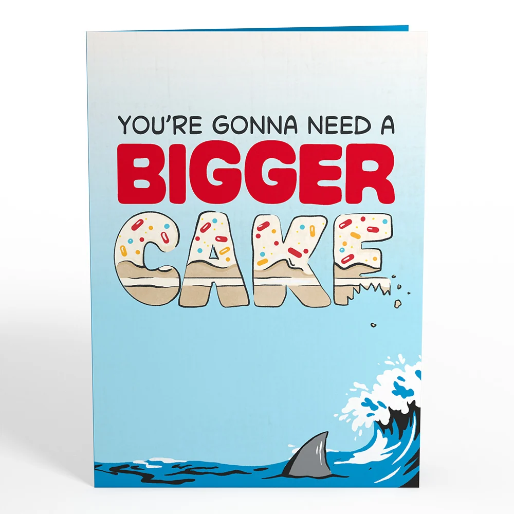 Lovepop Jaws You're Gonna Need a Bigger Cake Pop-Up Card - Image 4