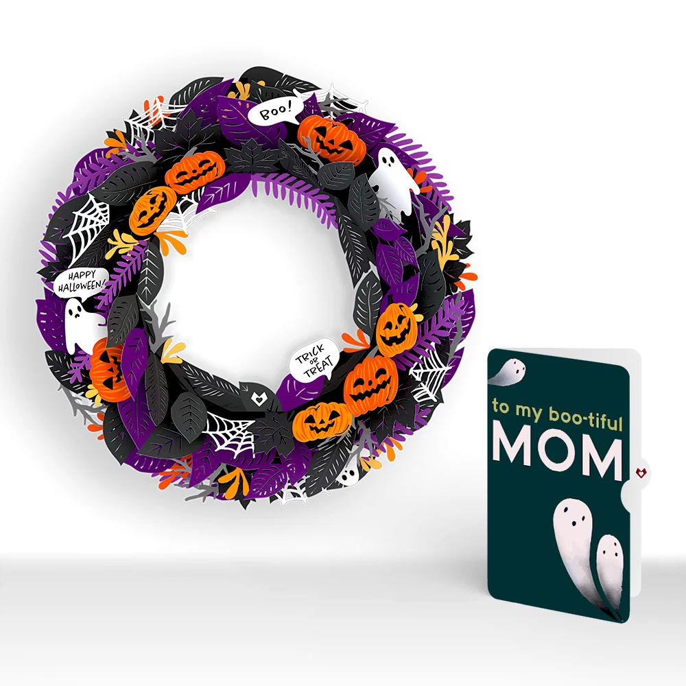 Lovepop Halloween Wreath and Sentiment Set for Mom