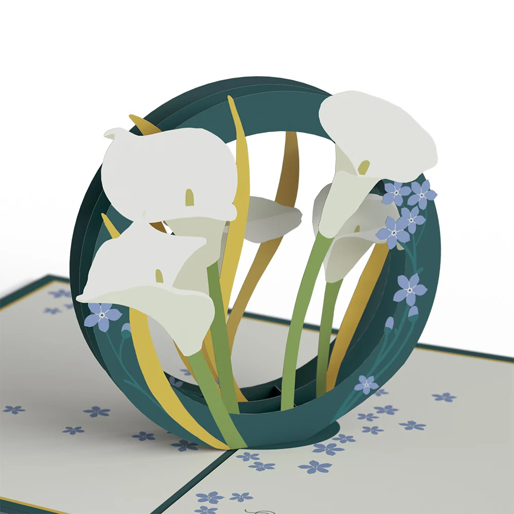 Lovepop Deepest Sympathy Pop-Up Card & Bouquet Bundle - Image 4